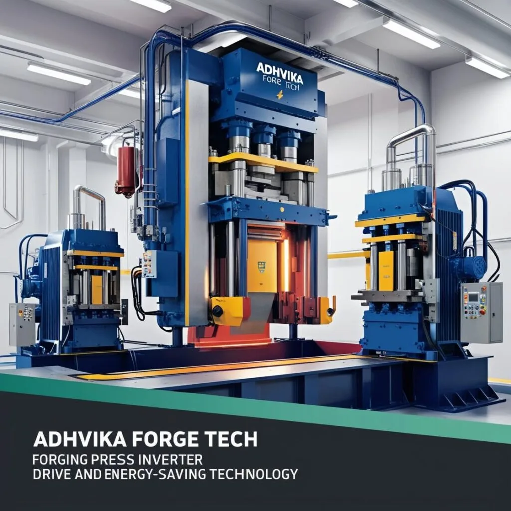 Adhvika Forge Tech , Forging press inverter drive and energy saving Hydraulic Press By Adhvika Forge Tech
