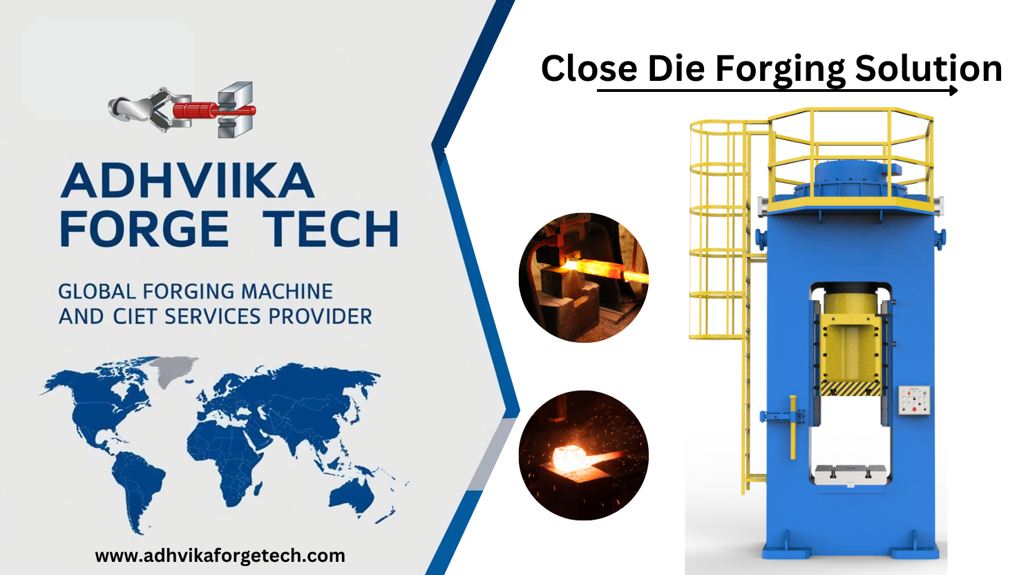 Close Die Forging Solution Close die forging By Adhvika Forge Tech