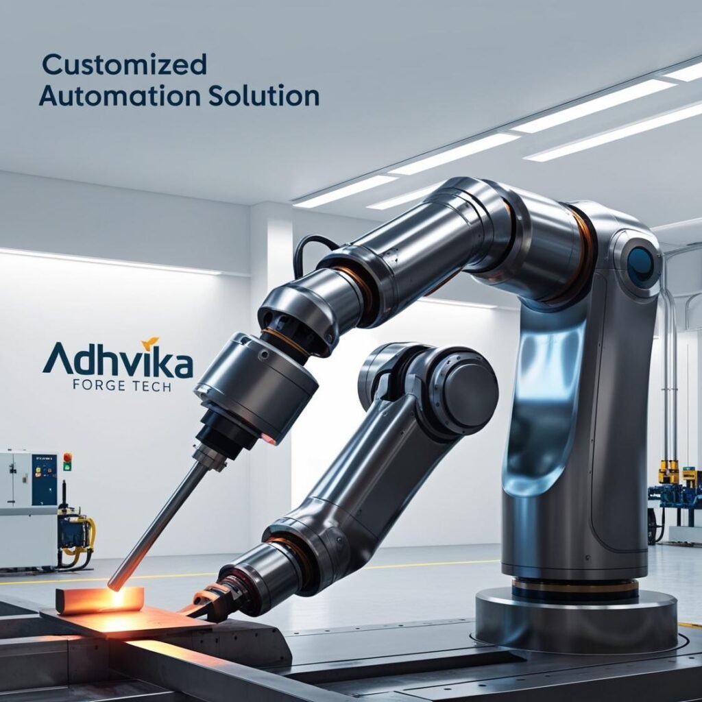 Smart Forging Line Automation Adhvika Forge tech