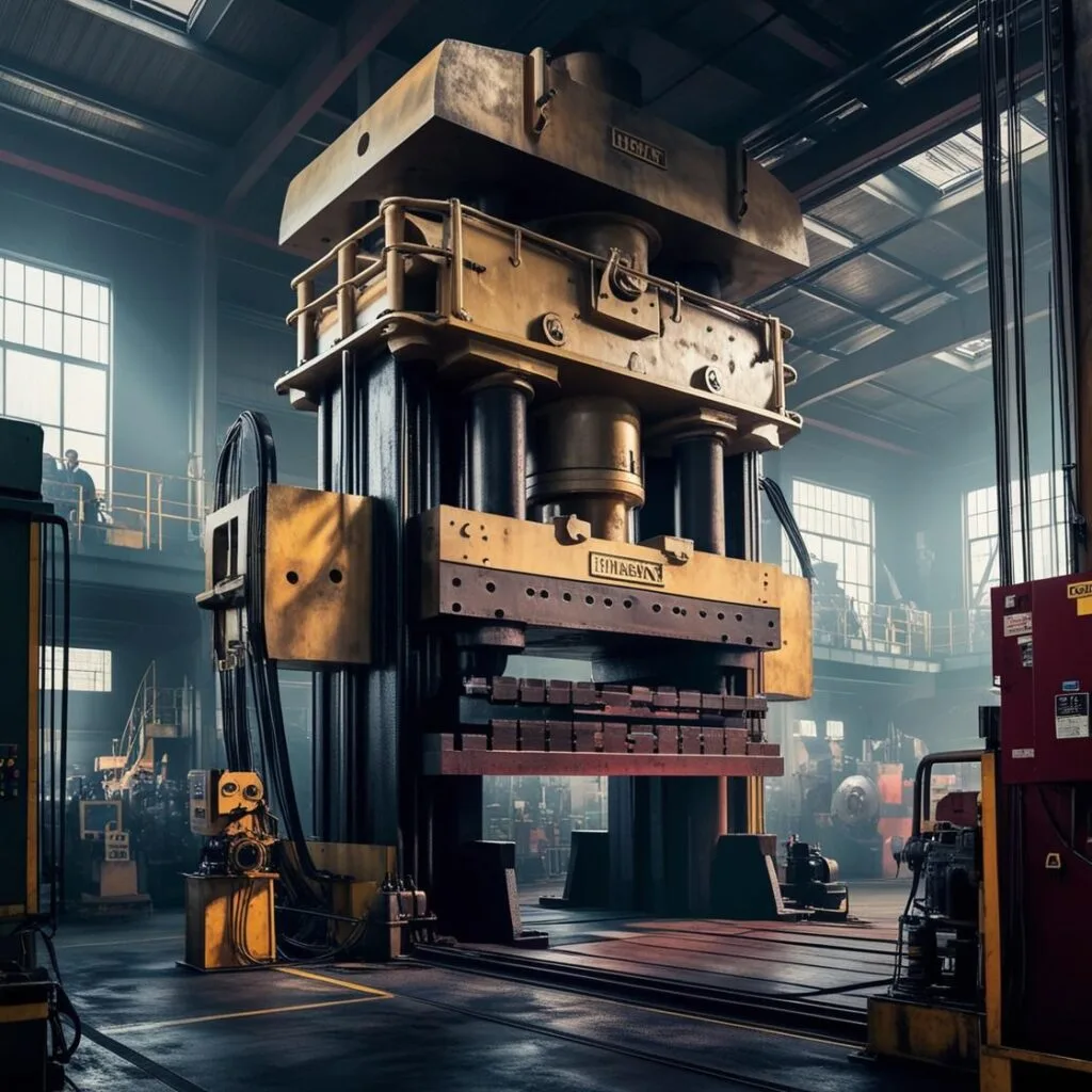 Factory big Hydraulic Press reality Tunrkey Project Done By Adhvika Forge Tech, Adhvika Forge Tech Provided Forging Press and Forging Services
