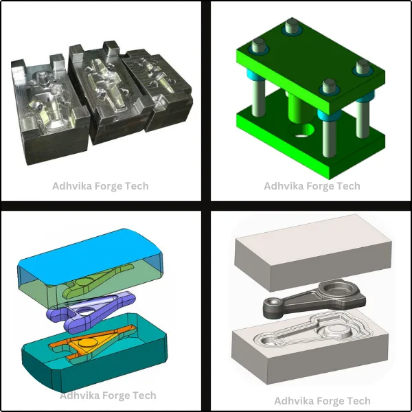 Forging Press Die and Bolster Design By Adhvika Forge Tech Forging Simulation of Forging Press – Enhancing Precision & Efficiency