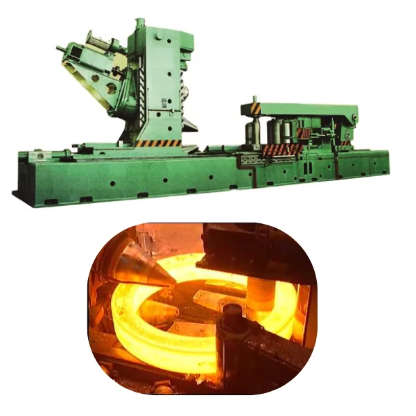 Horizontal Ring Rolling Machine: Compact and efficient, designed for high-speed ring production with precise dimensional accuracy.