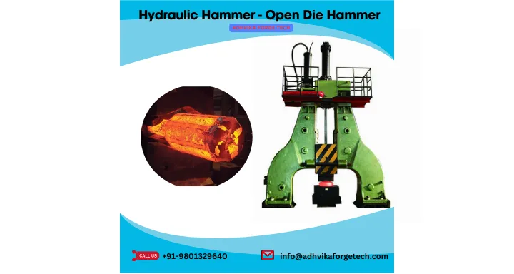hydraulic hammer open forging hammer is a fully hydraulically driven open forging hammer with single arm, arch, bridge and other structural forms