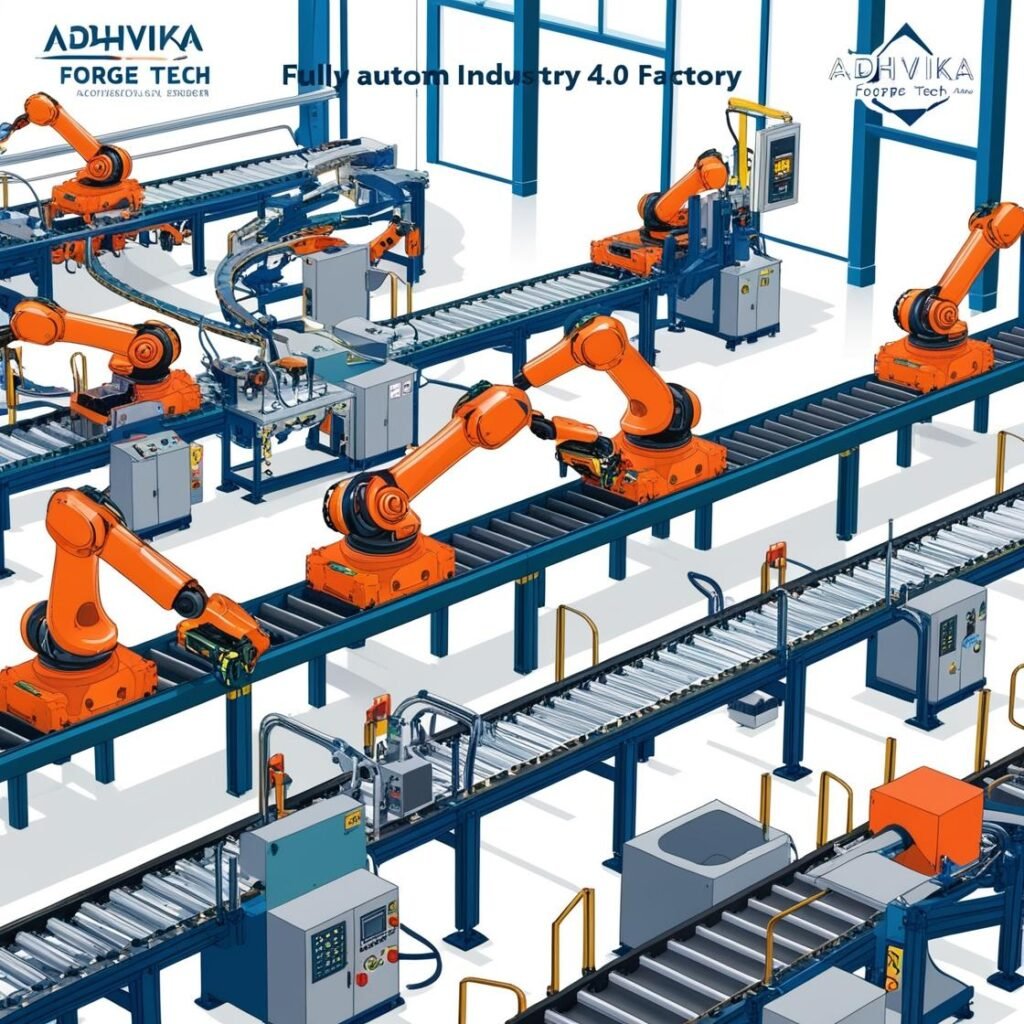 Adhvika Forge Tech Industry 4.0 Gives in Forging Industry .