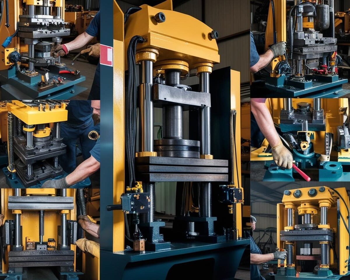 Overhauling Services Hydraulic Press Overhauling Services Electric Screw Press offered by Adhvika Forgetech