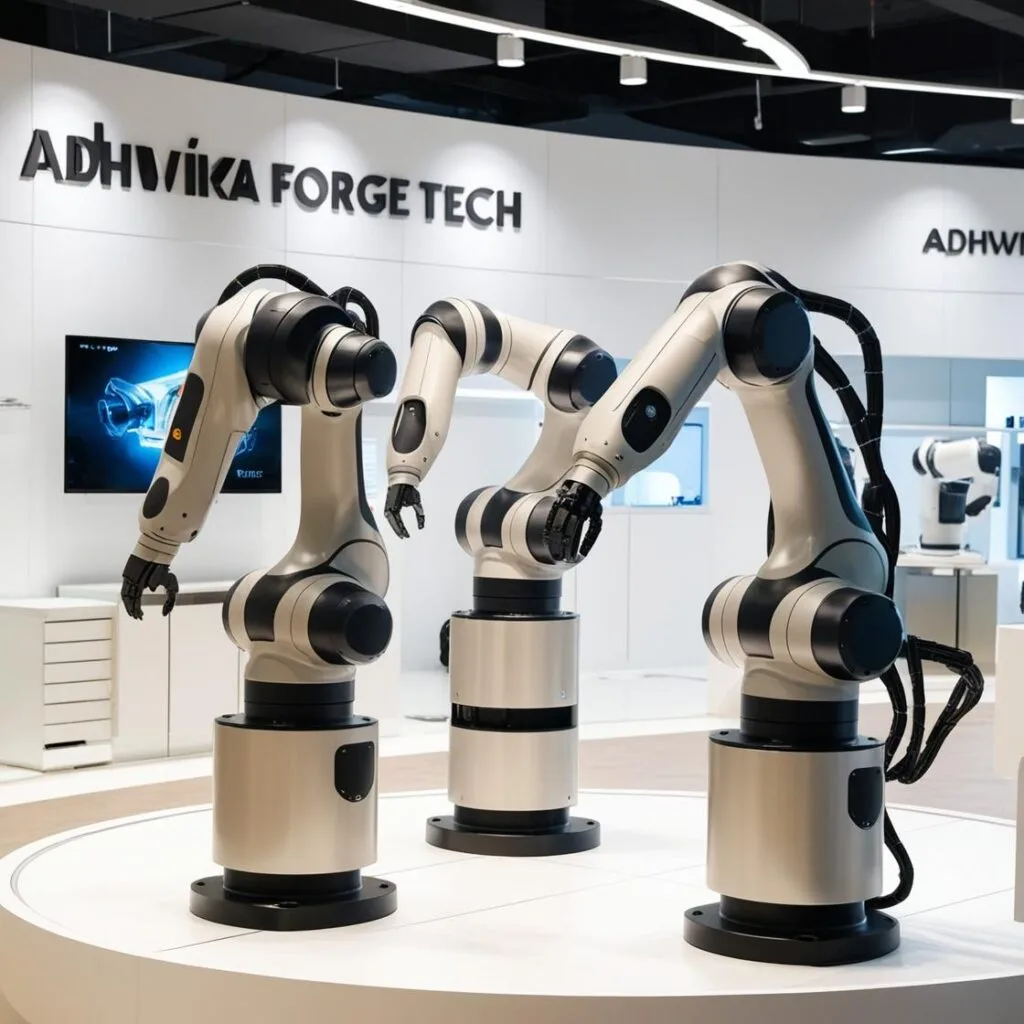 Robot Type For Forging Industry, Adhvika Forge Tech Given solution in forging industry. Close die forging automation need smart robot and low cost .