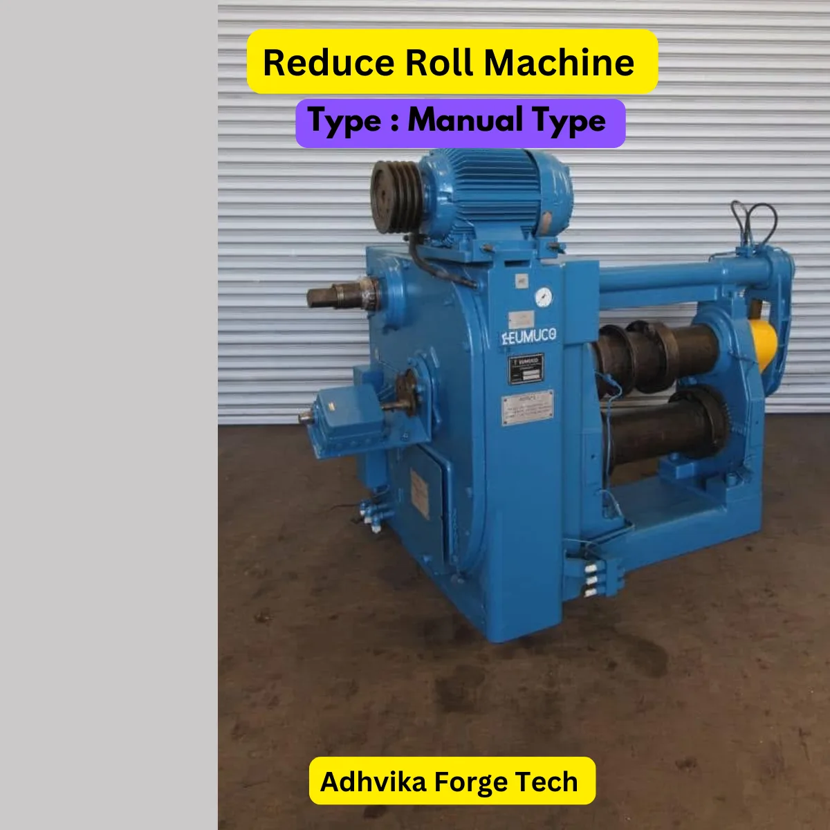 Used Reduce Roll Machine For Sale, Forging Machine For Sale