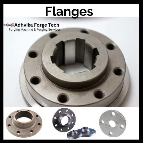 Flanges – Manufactured for pipe, valve, and fitting applications in the oil & gas and construction sectors.