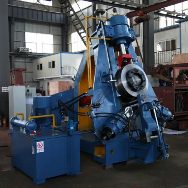 Vertical Ring Rolling Machine: Ideal for large-diameter rings, offering superior control and stability.