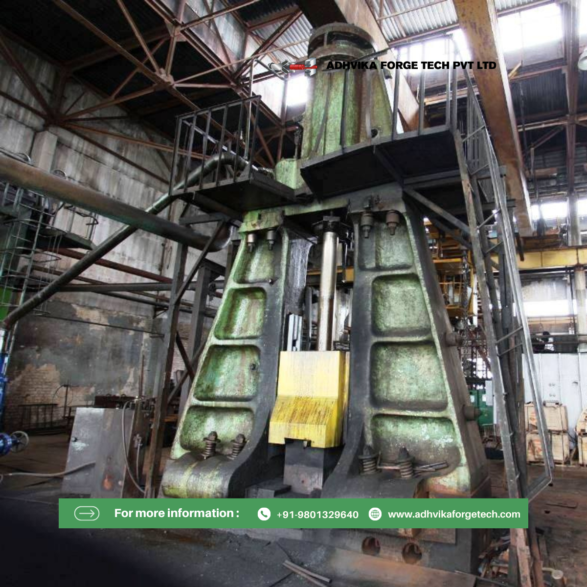 5 Ton Hammer For Sale (2) A 5-ton hammer is available for sale in good and running condition. If interested, please contact for more details.