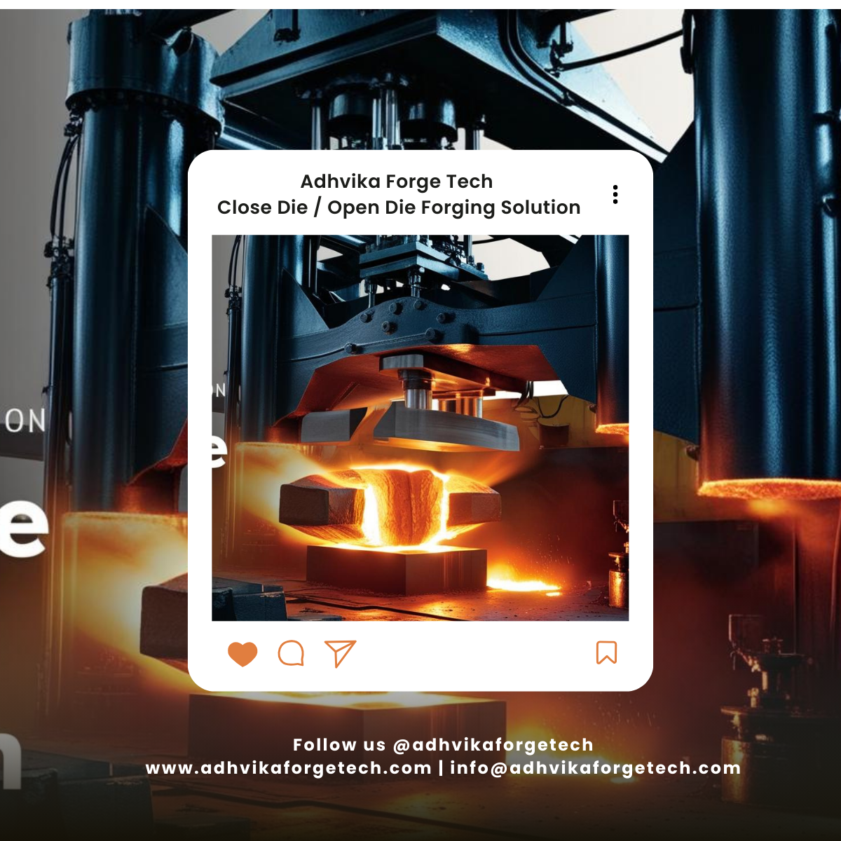 Adhvika Forge Tech Close Die Open Die Forging Solution Adhvika Forge Tech Close Die Open Die Forging Solution