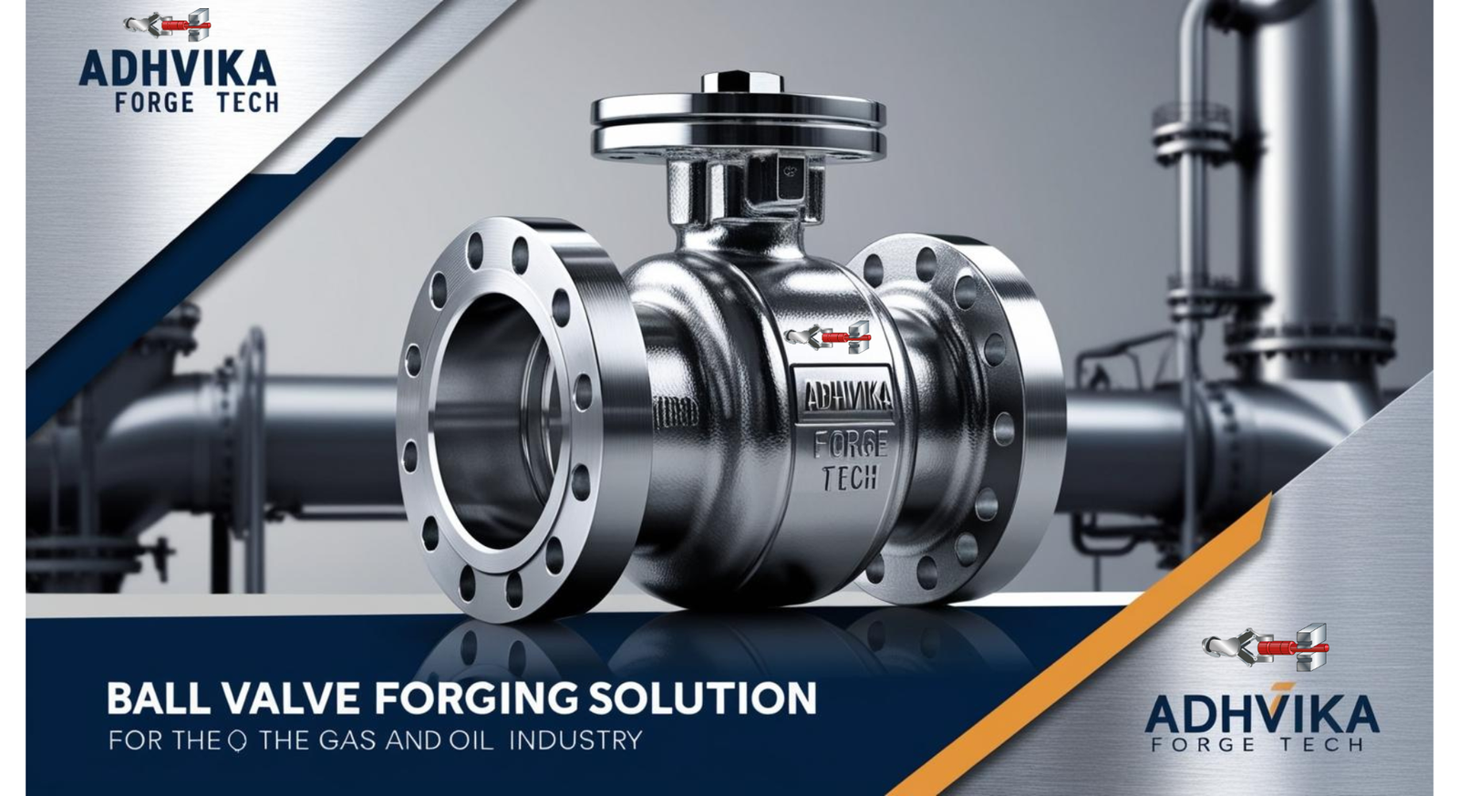 Ball Valve Forging Solution (1) Adhvika Forge Tech provides top-quality forged components for the gas & oil industry, including ball valves, body valves, gate valves, and flanges. Enhance durability and efficiency with our solutions.