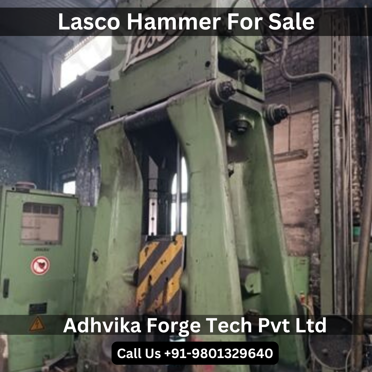 Used Lasco Forging Hammer for Sale – Best Deals Available Looking for a Lasco Hammer for sale? We provide new & used hammers with precision forging, fast stroke speed, and minimal maintenance, ensuring high productivity and efficiency.