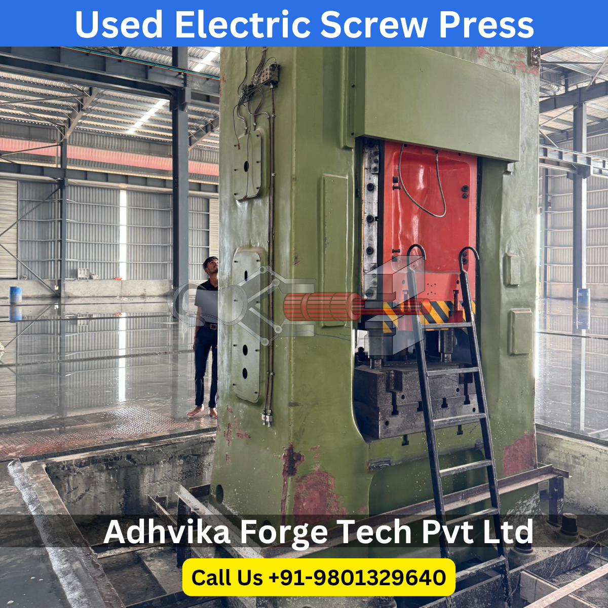 Affordable Used Electric Screw Press – High Performance & Low Cost Get a reliable used electric screw press for precision forging applications. Our refurbished presses offer high efficiency, low maintenance, and cost-effective solutions for metal forming. Contact us today!