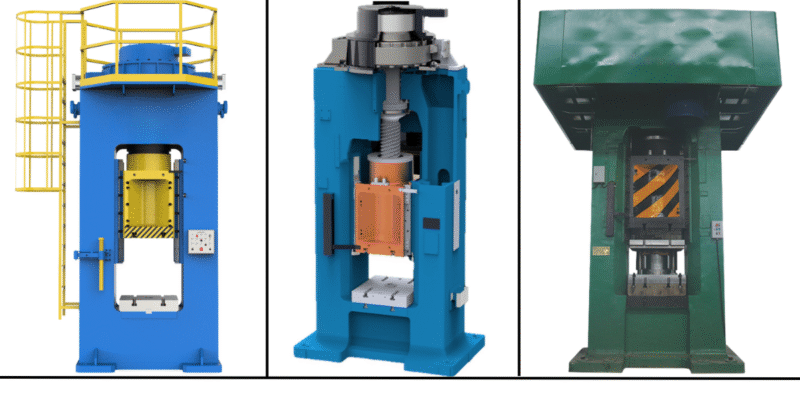 Electric Screw Press and close die forging by Adhvika Forgetech