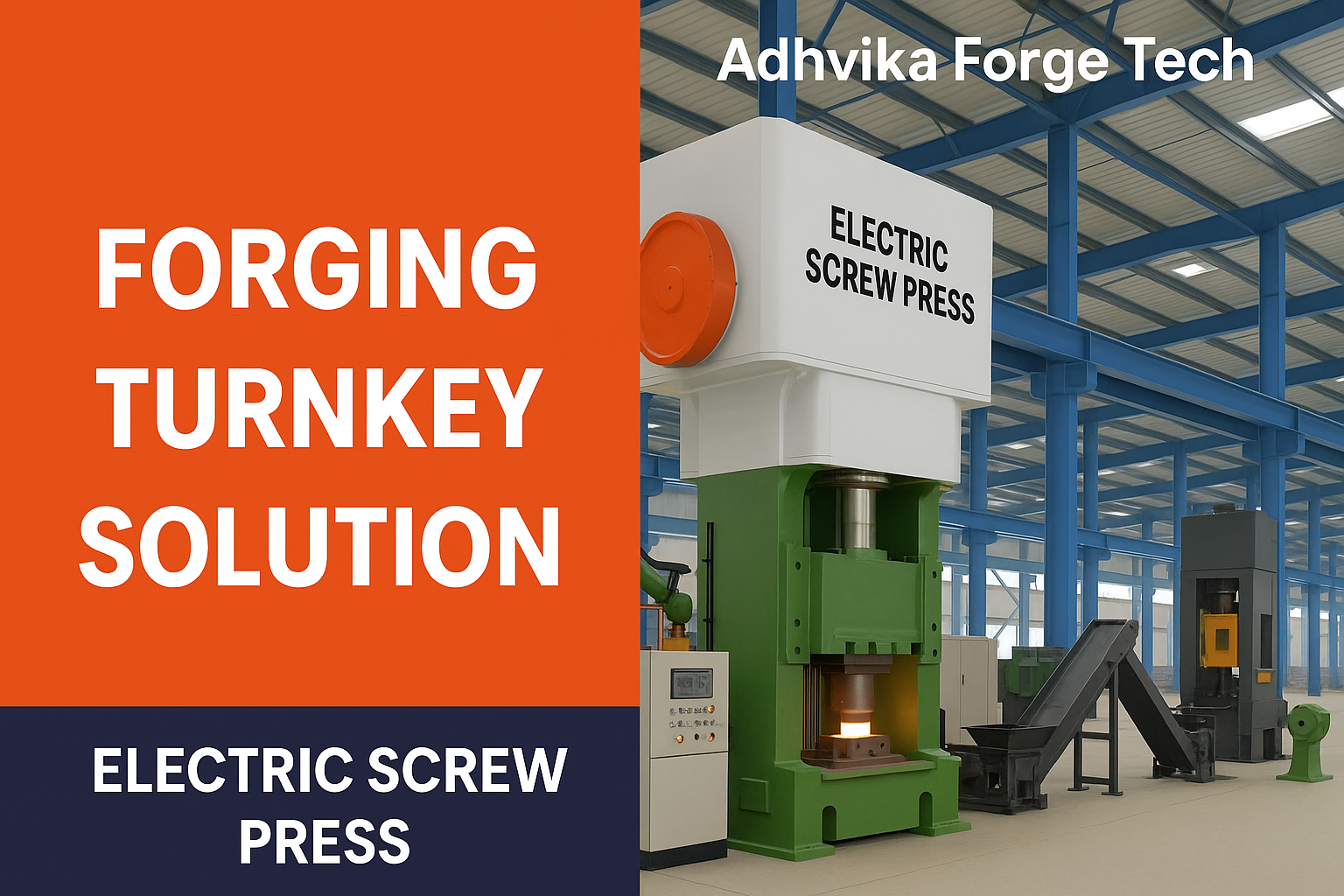 Forging Turnkey Solution Adhvika Forge Tech offers precision forging machines and services for aerospace and defense, ensuring high-performance, strength, and reliability for critical applications