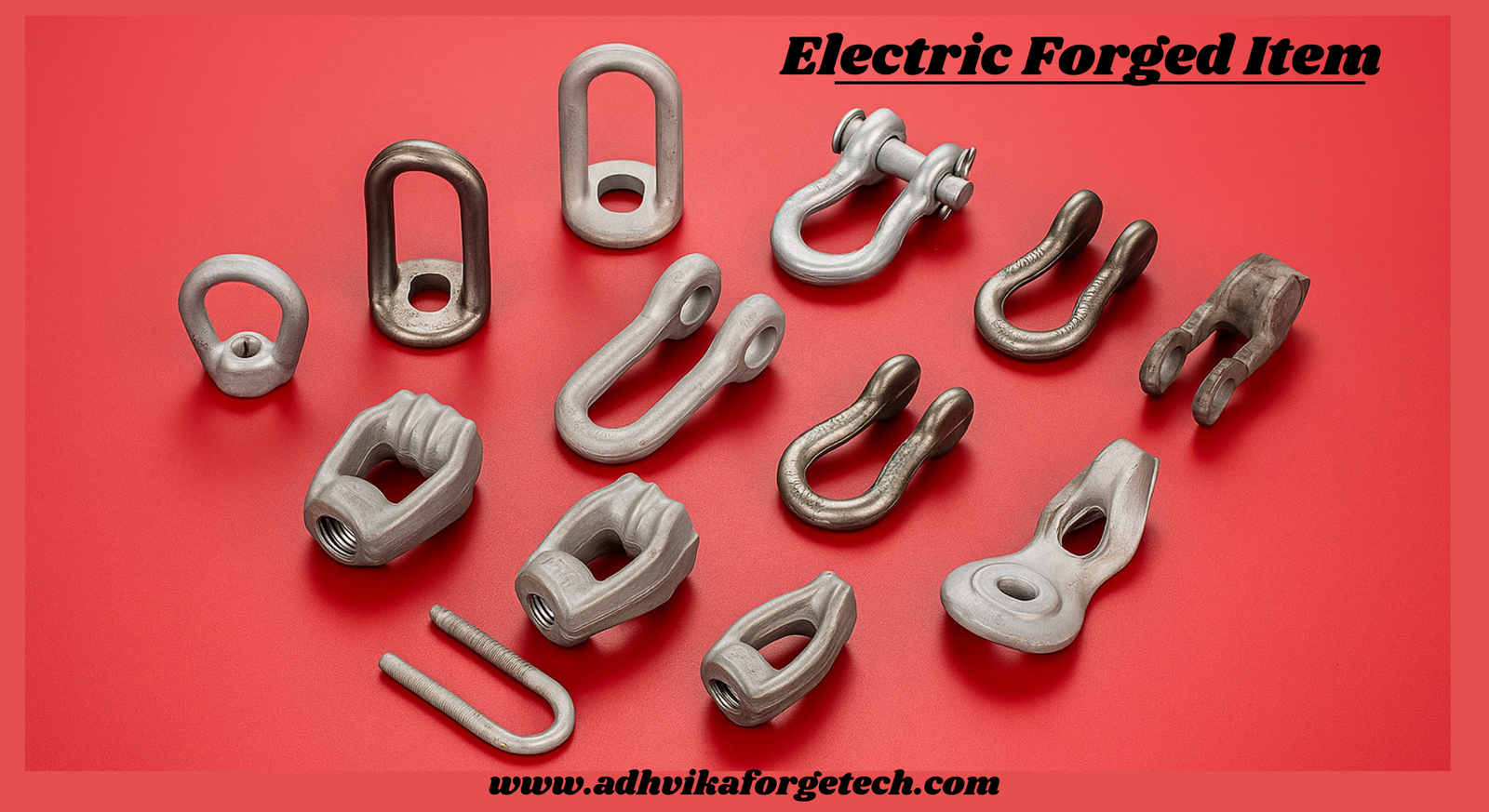 Electric Power Forged Item Adhvika Forge Tech provides forging solutions for Electric Power Shackles, Turnbuckles, and Studs used in high-tension power transmission. Trusted for strength, durability, and precision.