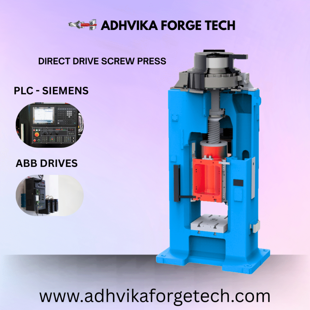 Complete Installation & Commissioning Support Adhvika Forge Tech not only supplies machines but also undertakes end-to-end installation, electrical panel wiring, PLC programming, civil foundation work, and mechanical setup at your site across India and globally.