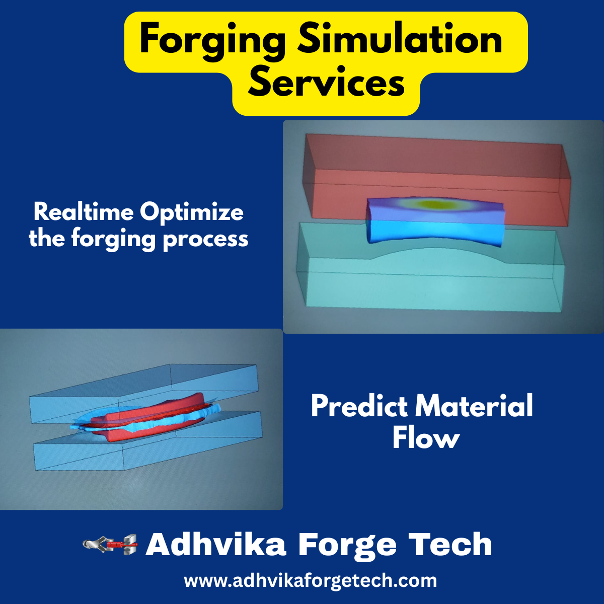 Forging Simulation Services Forging simulation is a crucial step in modern forging technology. Using advanced simulation tools, we predict material flow, detect potential defects, and optimize the forging process before actual production.