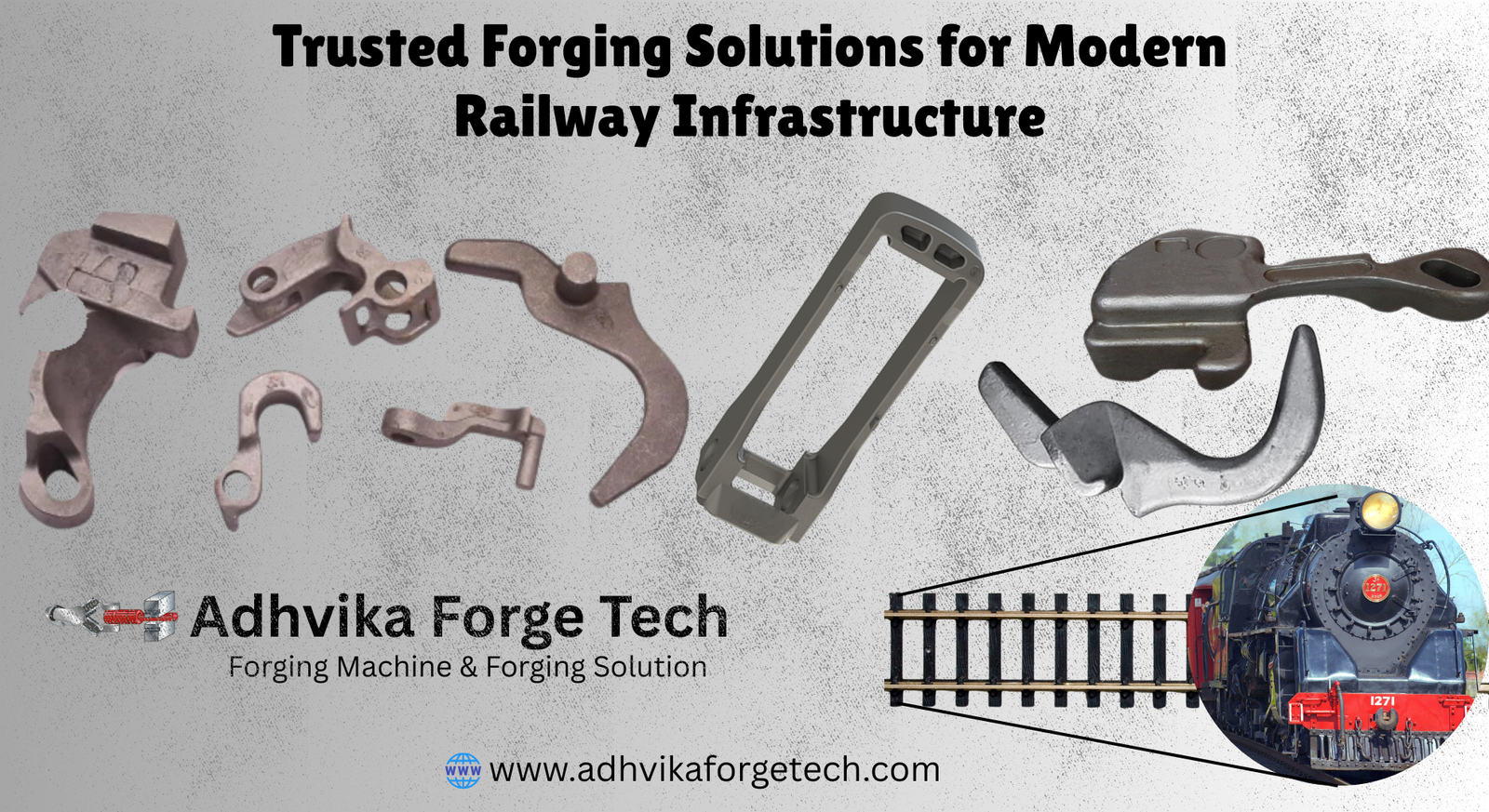 Trusted Forging Solutions for Modern Railway Infrastructure Adhvika Forge Tech delivers advanced railway forging technology with turnkey solutions. Precision, durability, and reliability for modern rail infrastructure.