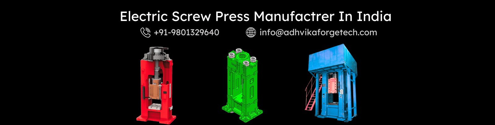 Electric Screw Press in India