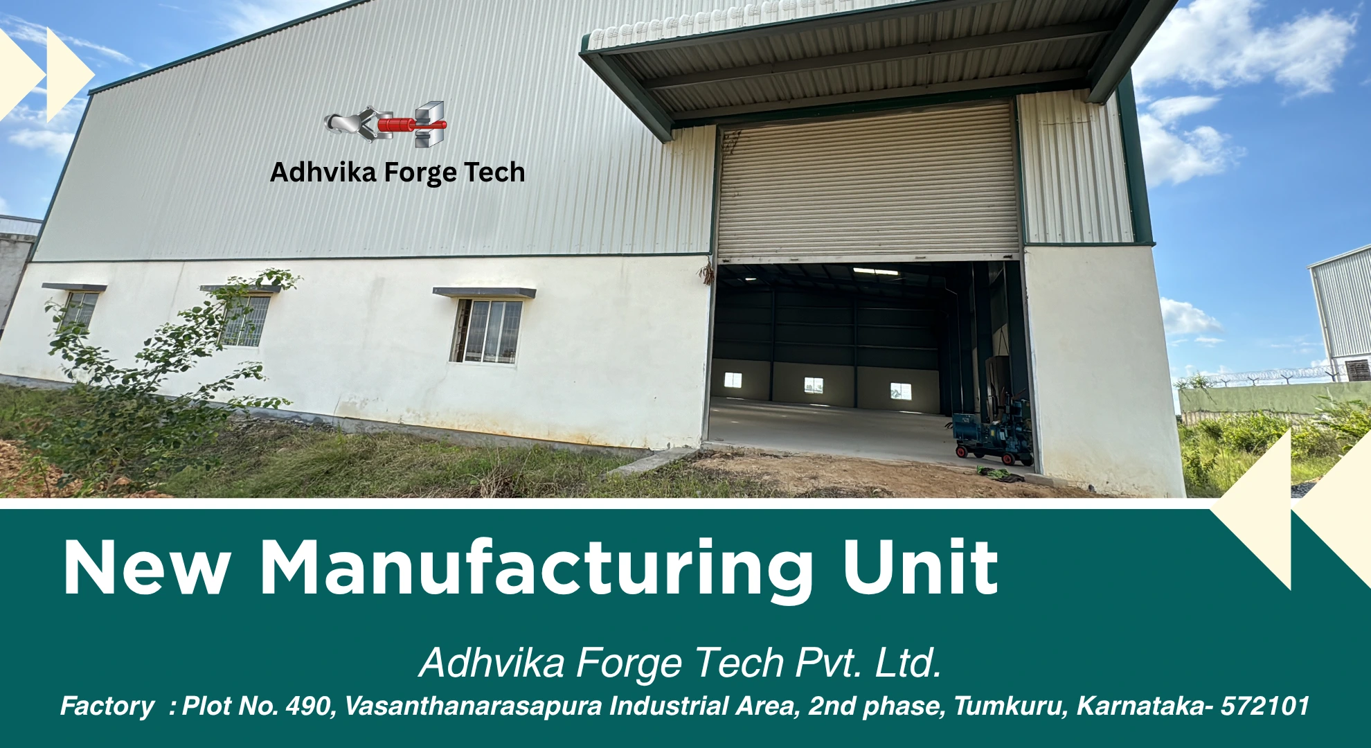 Adhvika Forge Tech Manufacturing Unit