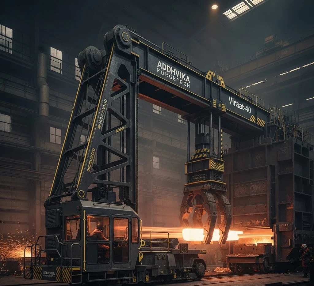 Charging Manipulators for Forging | Hydraulic & CNC