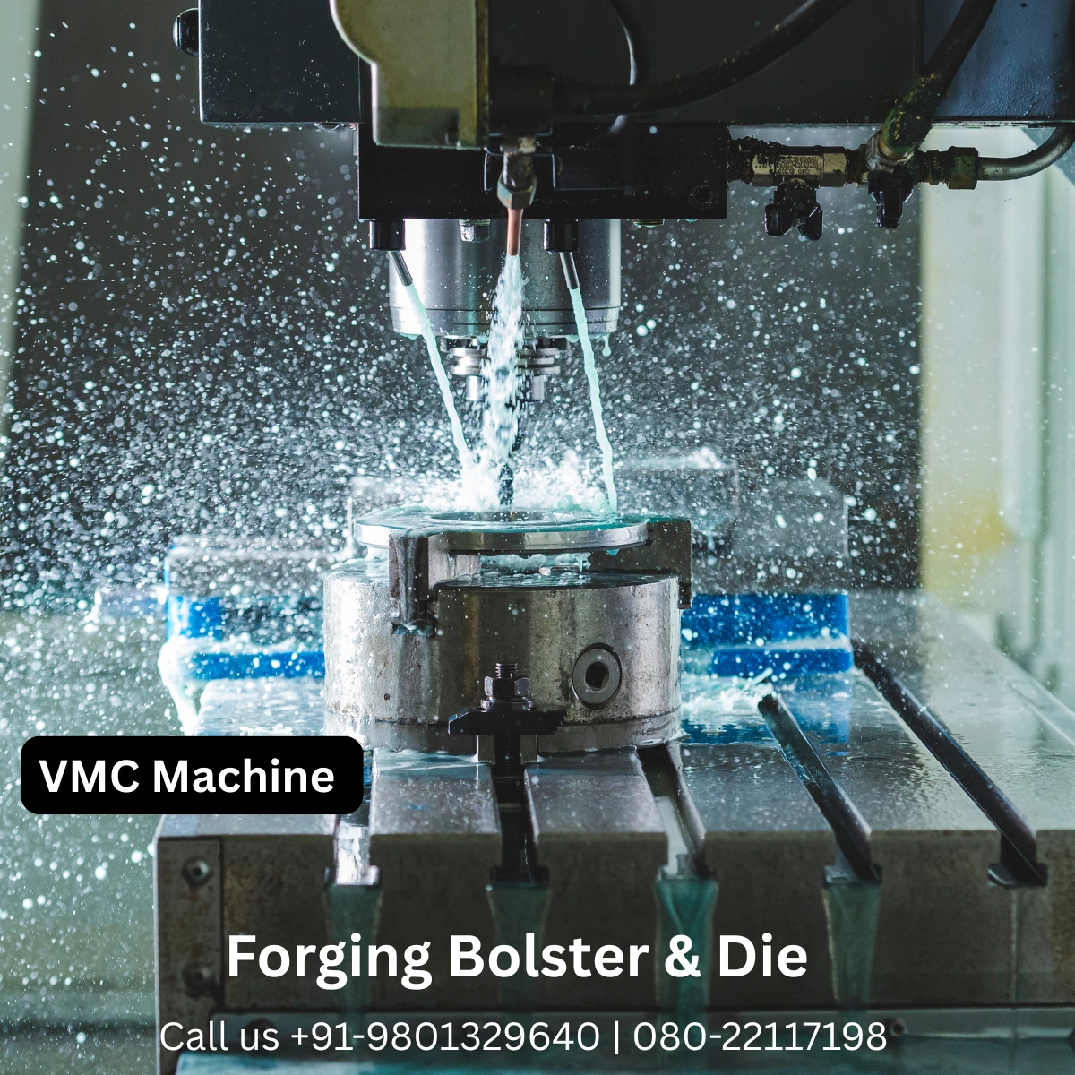 Our facility is equipped with 1 No. Plano Milling Machine, designed for heavy-duty machining of large and flat components such as forging bolsters, die plates, and base plates. The machine provides excellent stability and rigidity, allowing precise machining of large surfaces with high accuracy. It is especially useful for handling heavy workpieces that require strong cutting capability and consistent dimensional control. Advantages for Clients: capability to machine large and heavy components, improved flatness and dimensional accuracy, strong machining performance, better surface finish, and reliable quality for critical forging tools and plates.